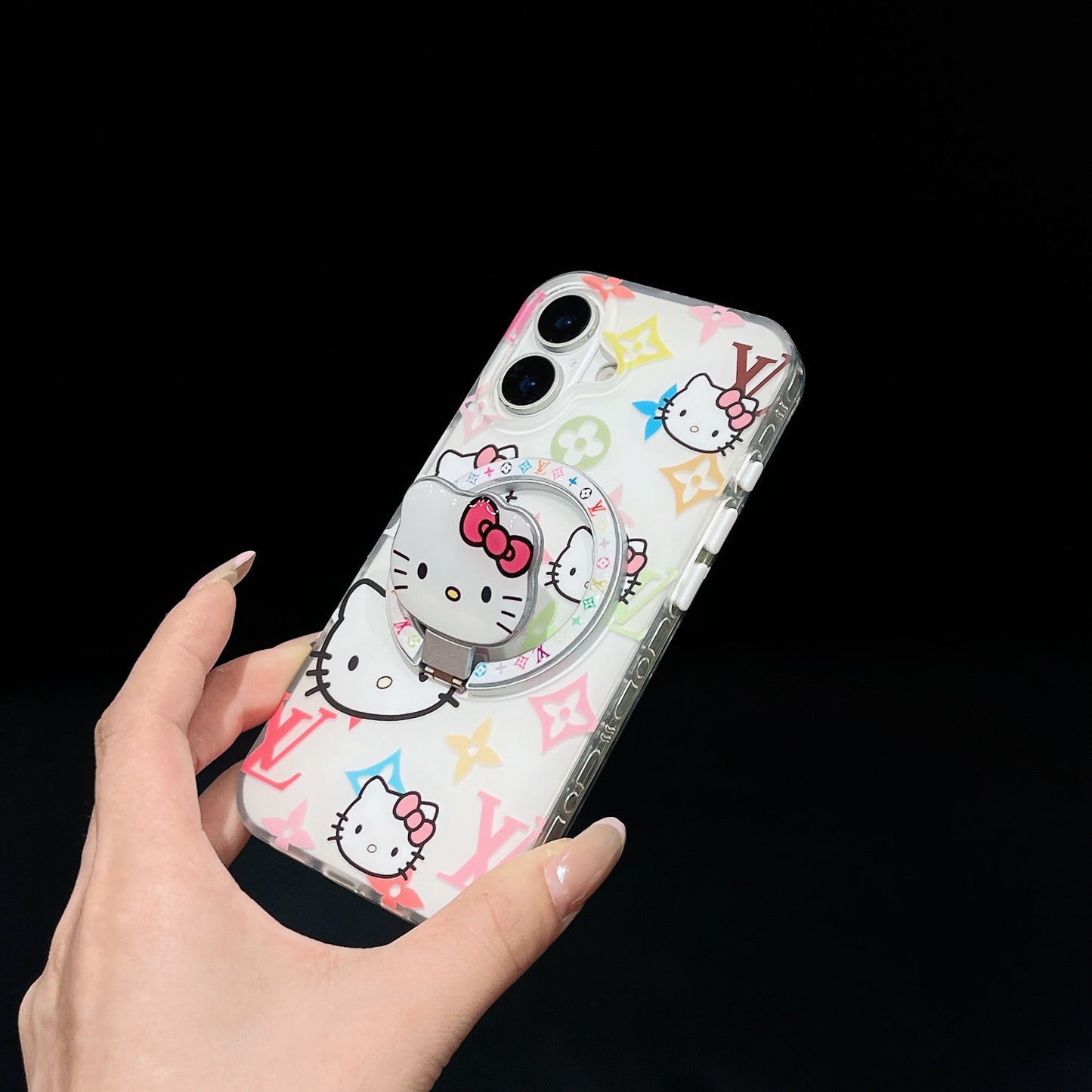 Cat Cowboy Love New MagSafe Design Phone Case with Magsafe Holder