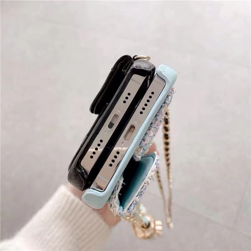 Trendy Leather card iPhone Case