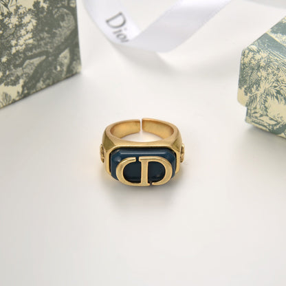 Vintage Einfacher Brieföffner-Ring