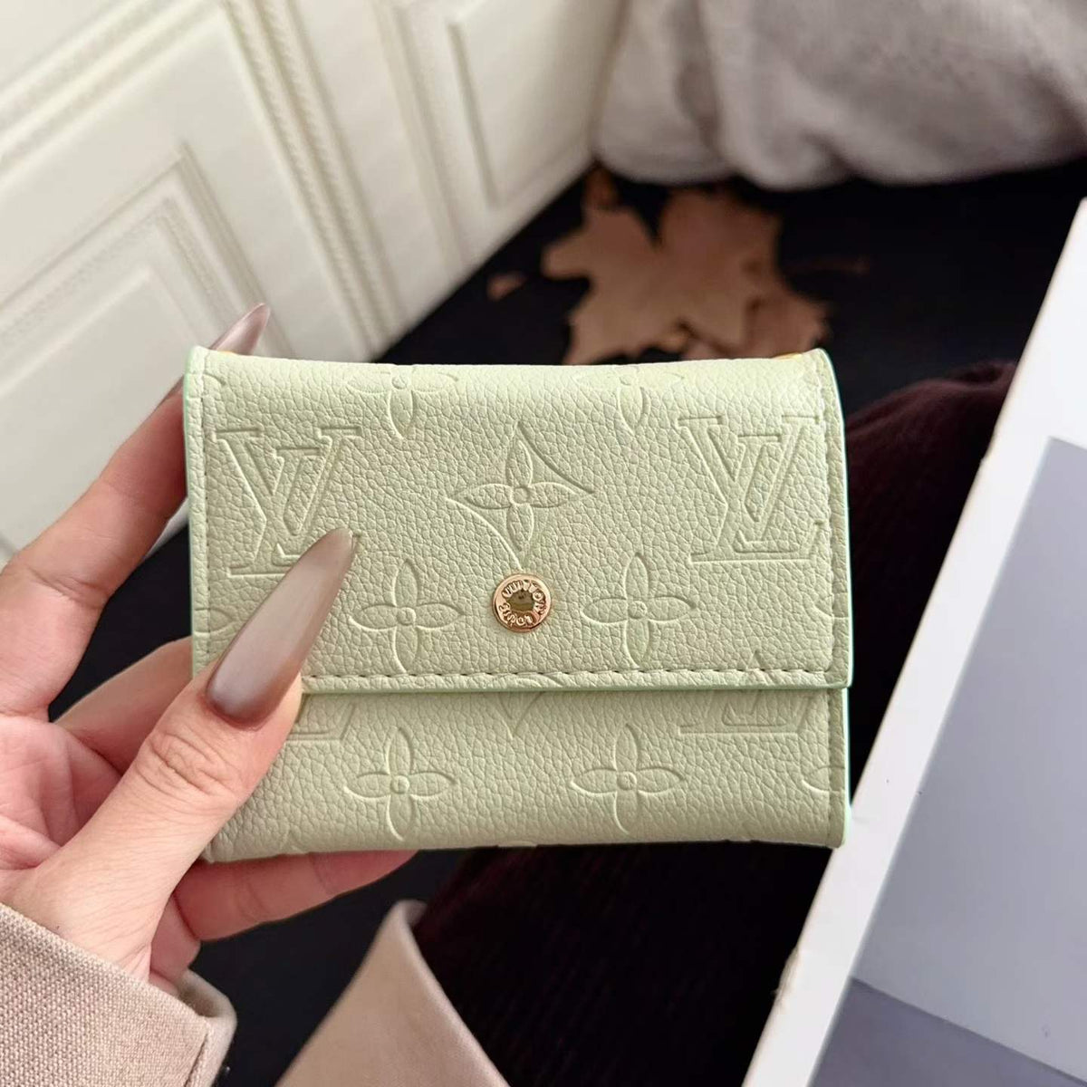Traditional Square Design Cute Wallet