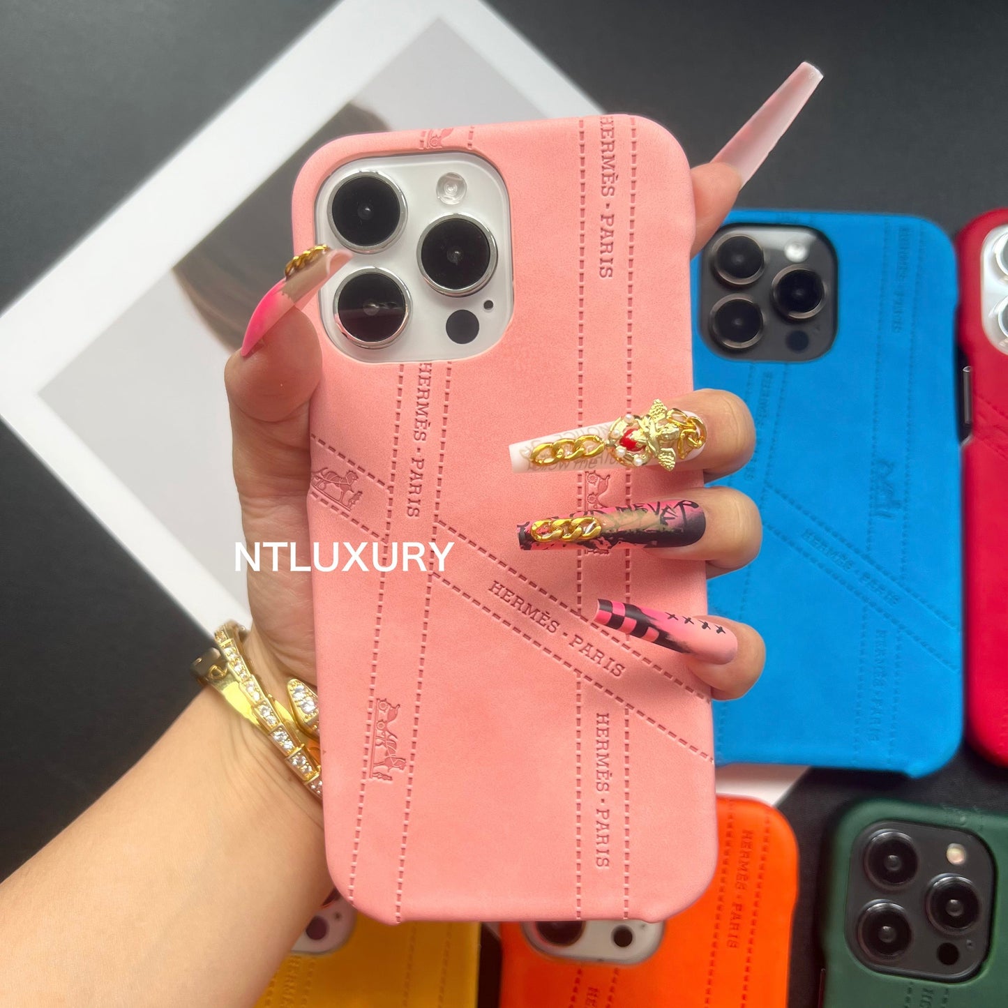 Colorful H Design Phone Case