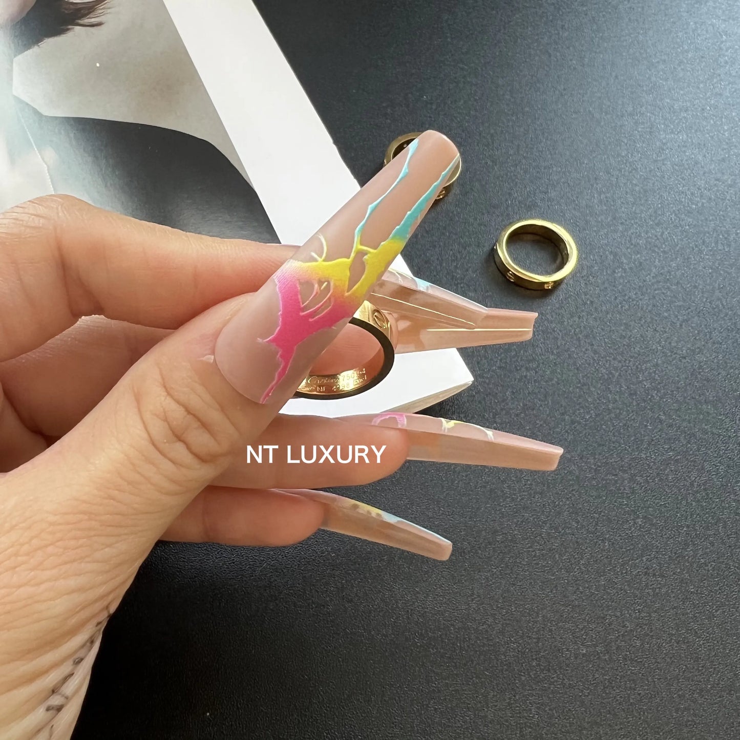 Gold Love Ring