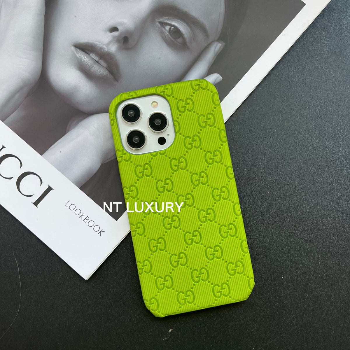 Colorful Full Good Design Phone Case (Light Green)