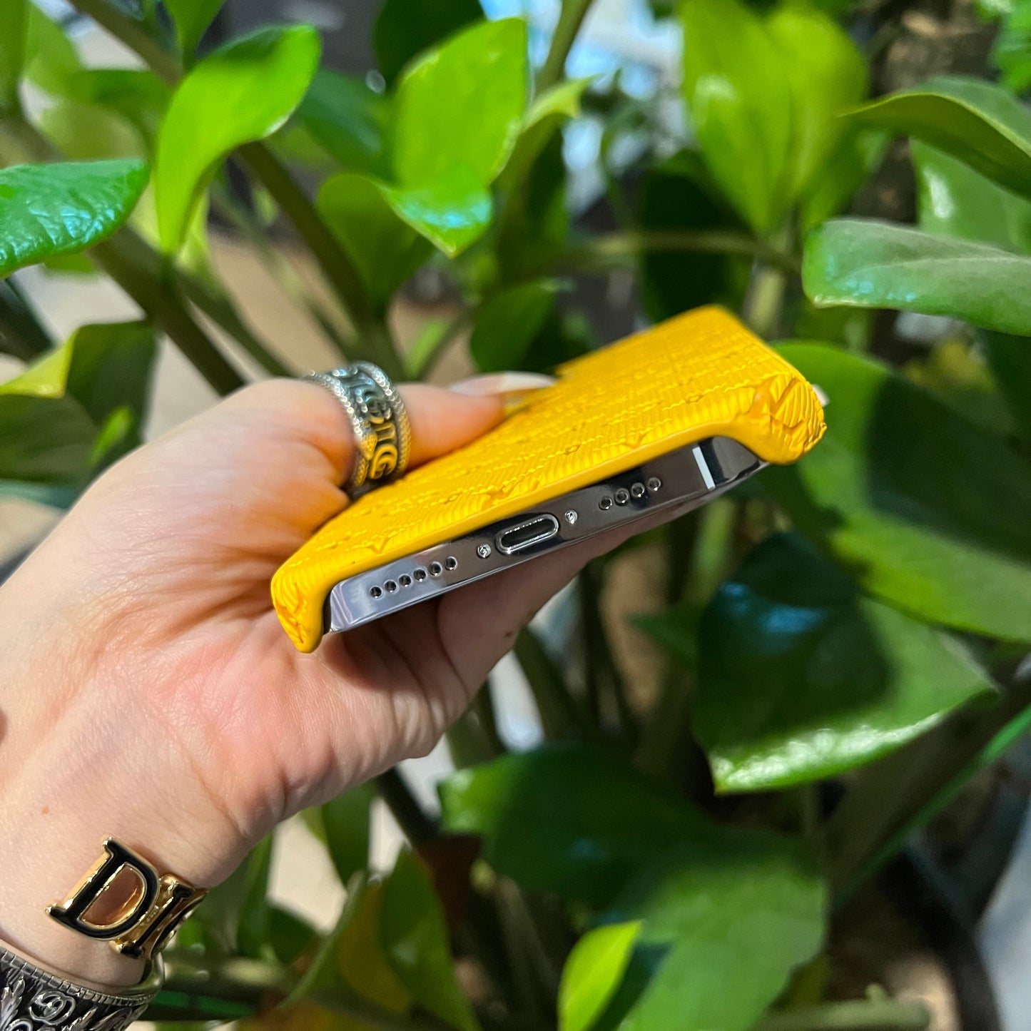 Colorful Love Samsung Case (Yellow)