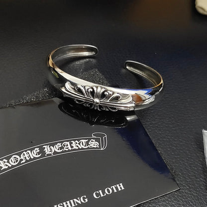 Bracciale di design cromato