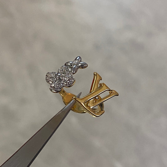 Different Color Love Design Rings