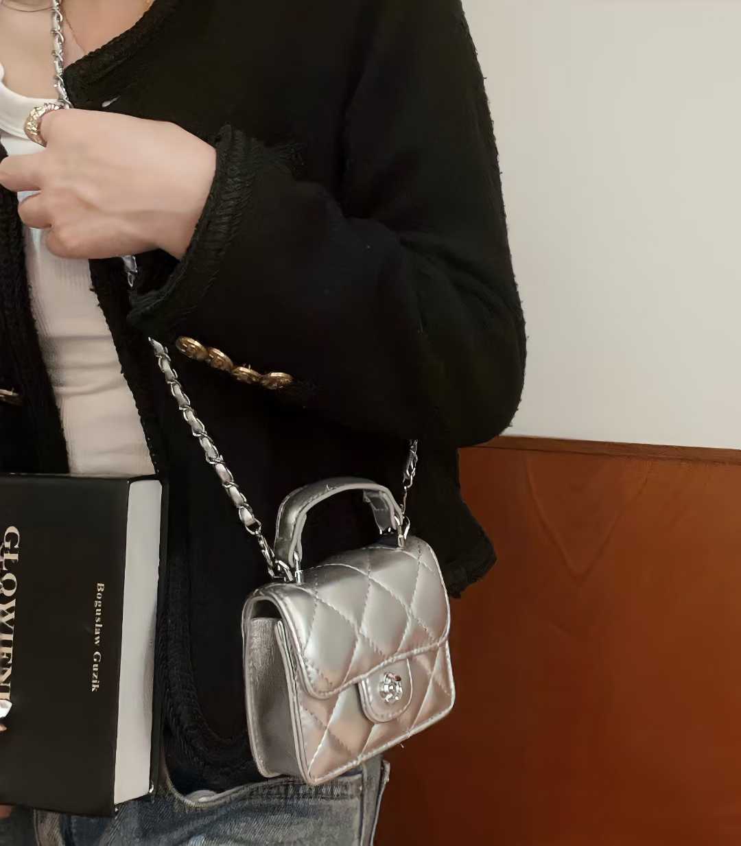 Cute Color Girl Can Hold Nothing Bag