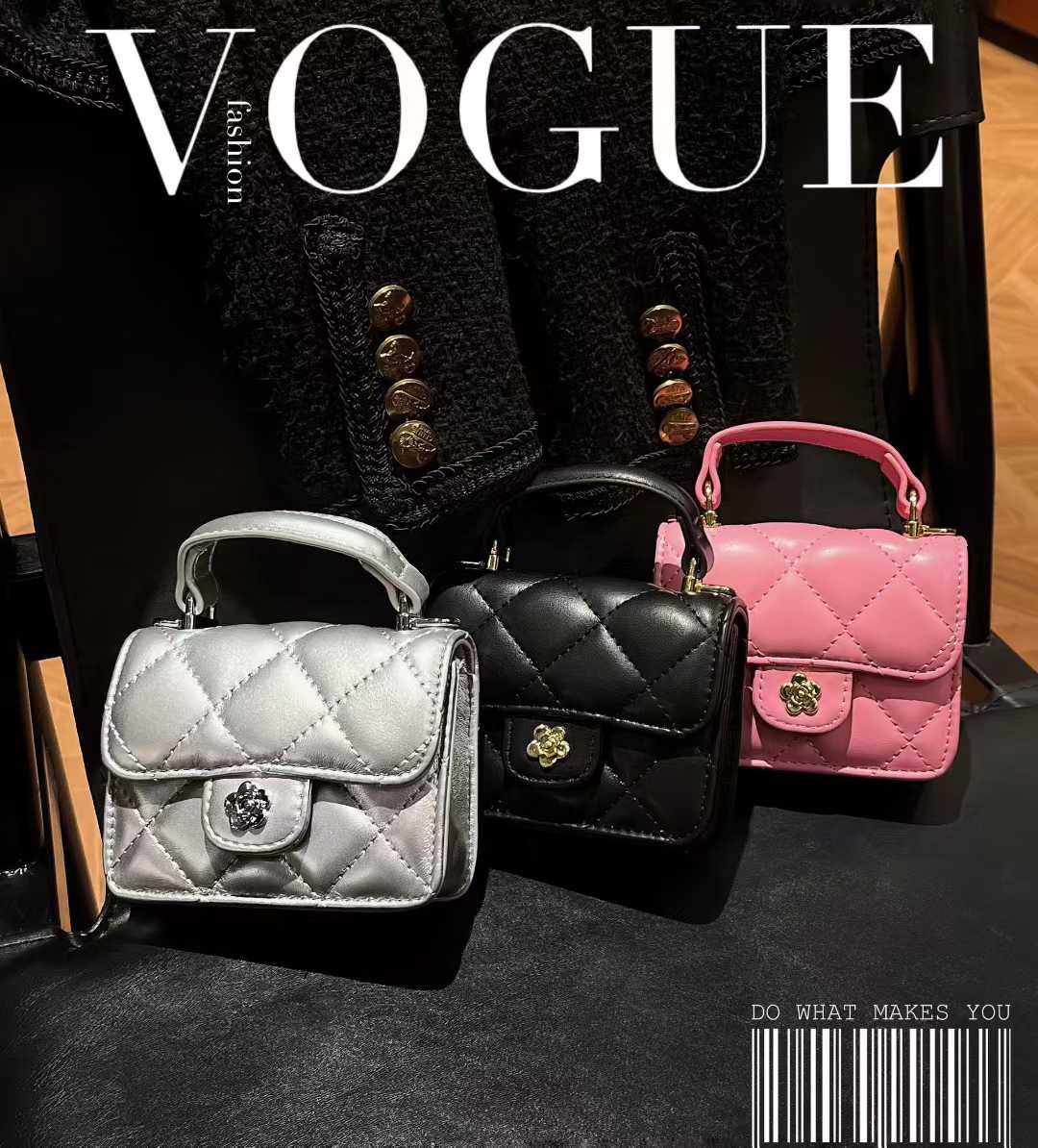 Cute Color Girl Can Hold Nothing Bag