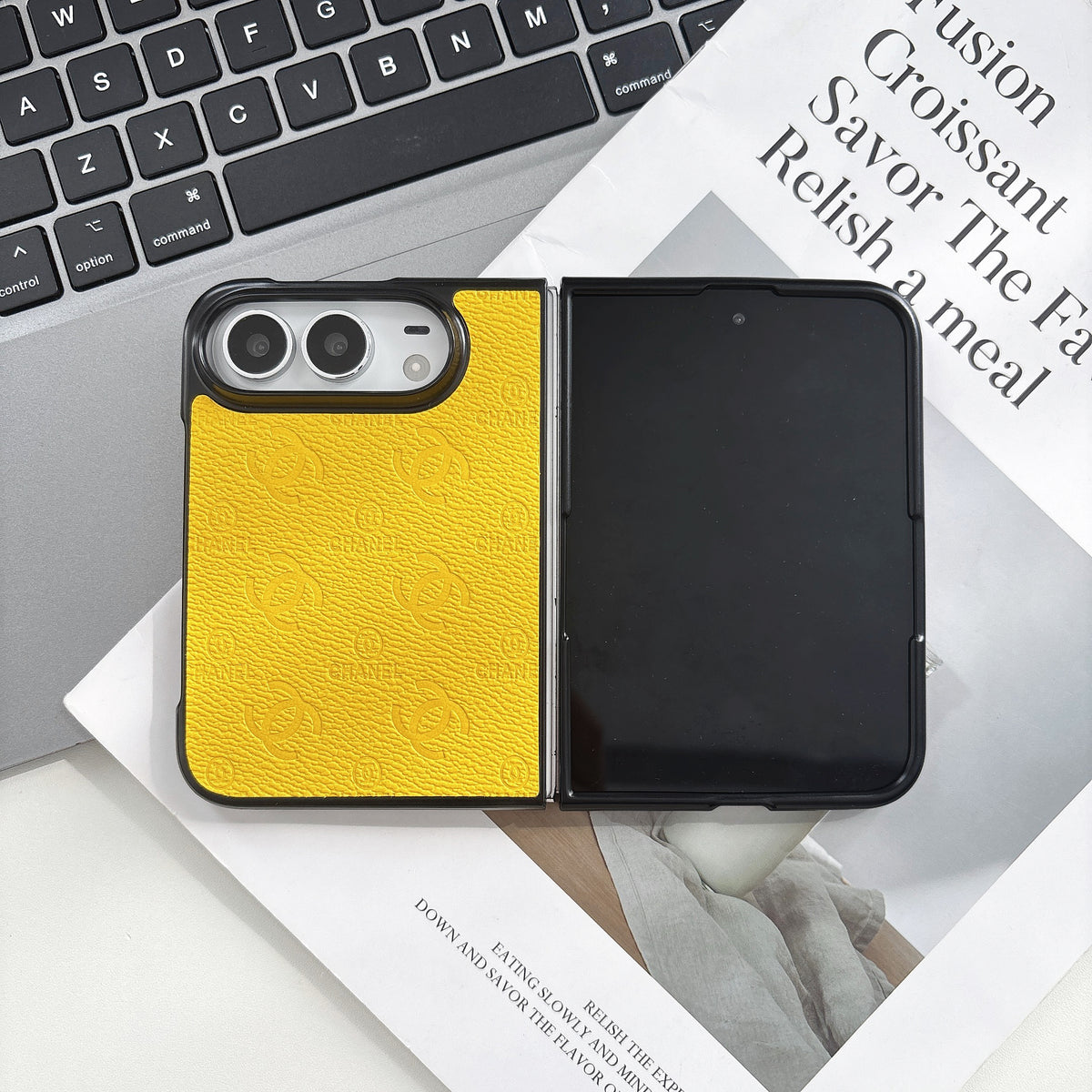 Colorful CC Girl Phone Case For iPhone Duo
