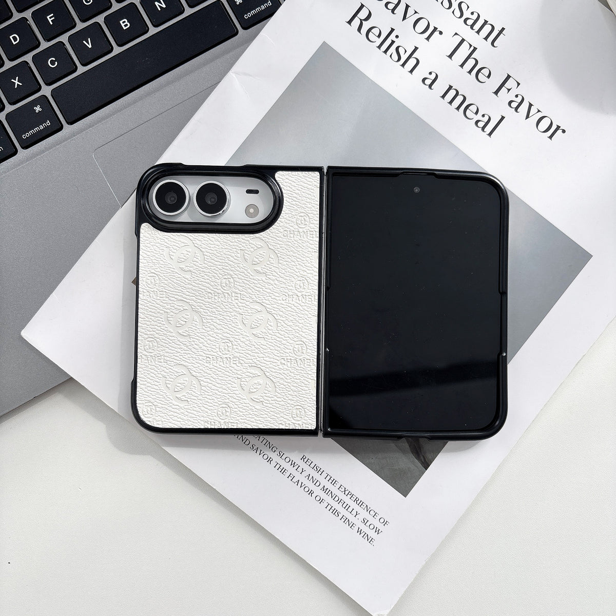 Colorful CC Girl Phone Case For iPhone Duo