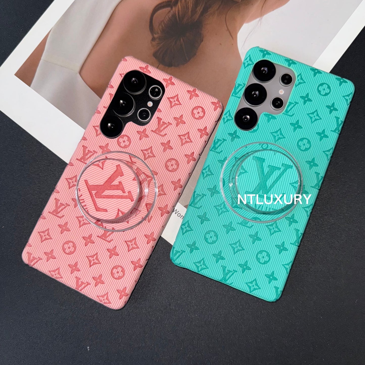 Candy Colorful Love Samsung Case with Magsafe Holder