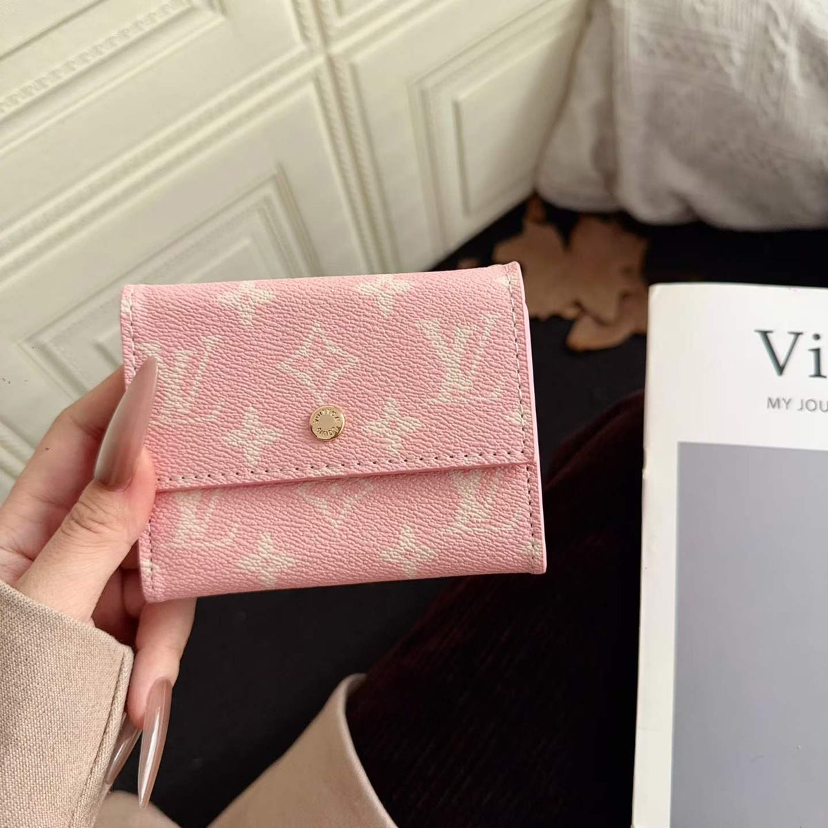 Traditional Square Design Cute Wallet