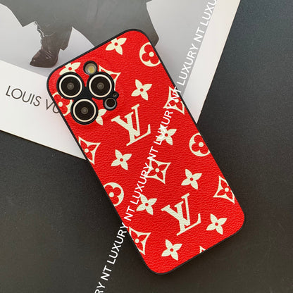 Funda roja tradicional para teléfono