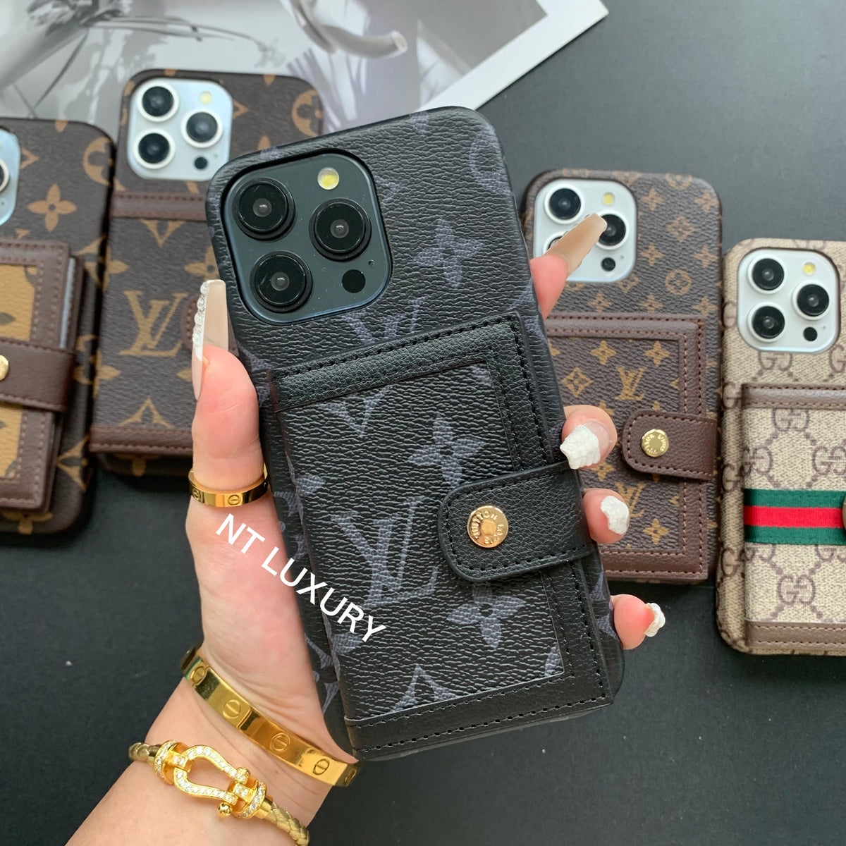 Handtaschen-Design iPhone Hülle