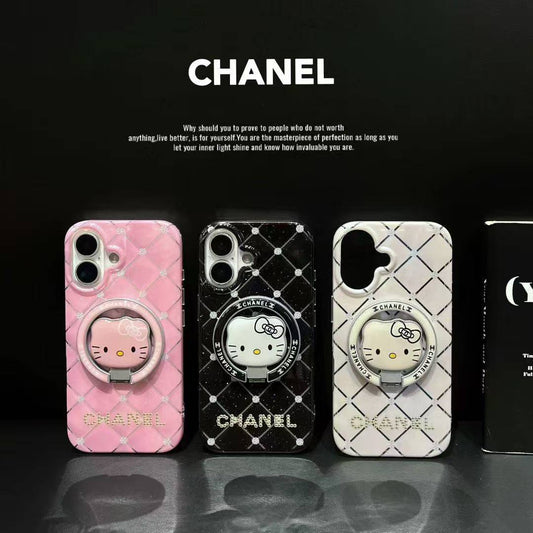 Coque de téléphone Chat avec support MagSafe et design MagSafe