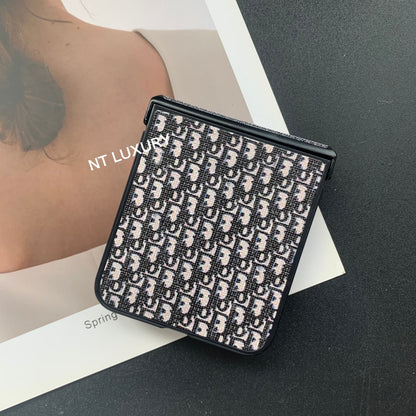 Traditional Floral Samsung Case For Z-Flip Series