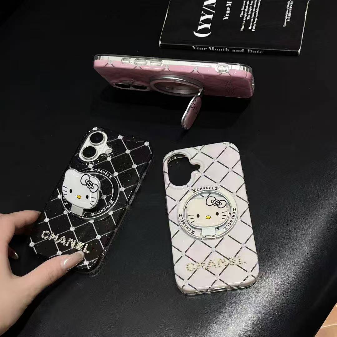 Katzen-Handyhülle mit MagSafe-Design und MagSafe-Halterung