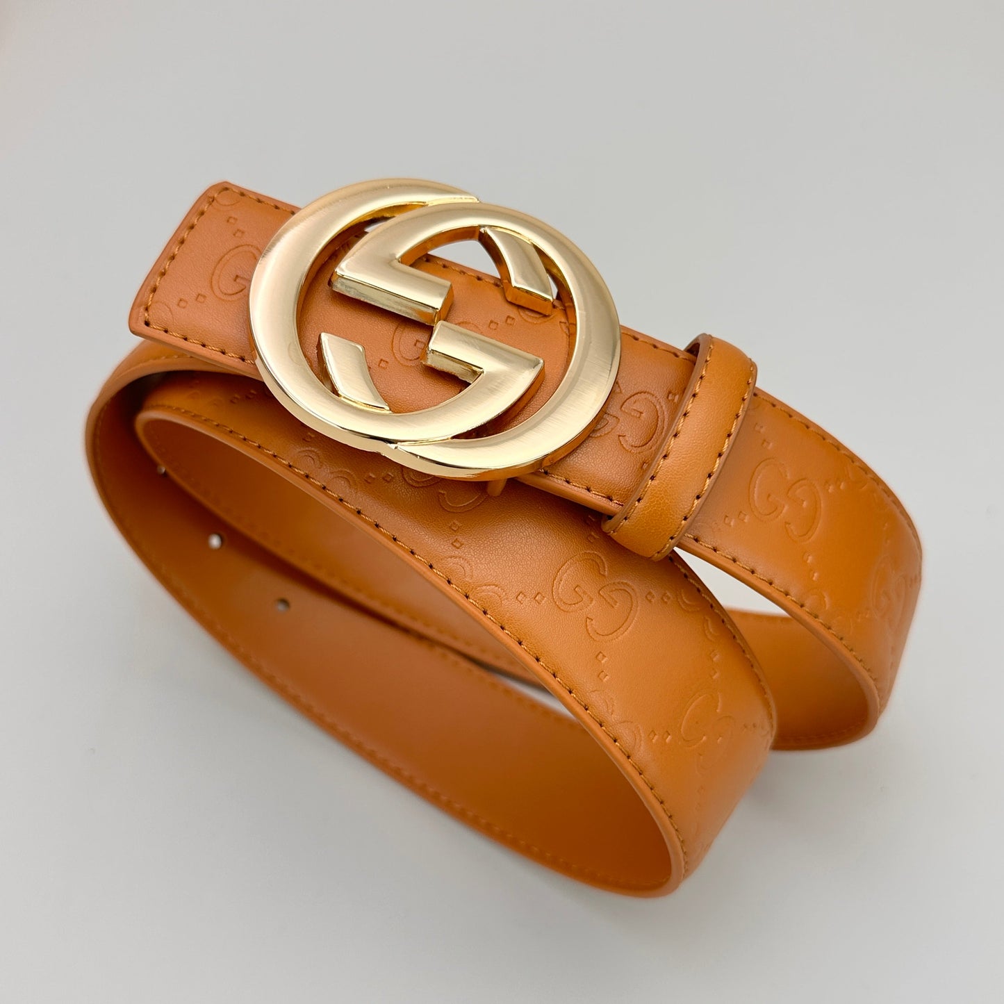 Classic Colored Good Belt (Gold Buckle)