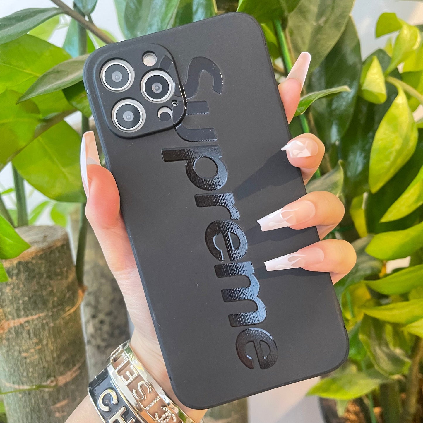 Black Trendy Phone Case (Super)