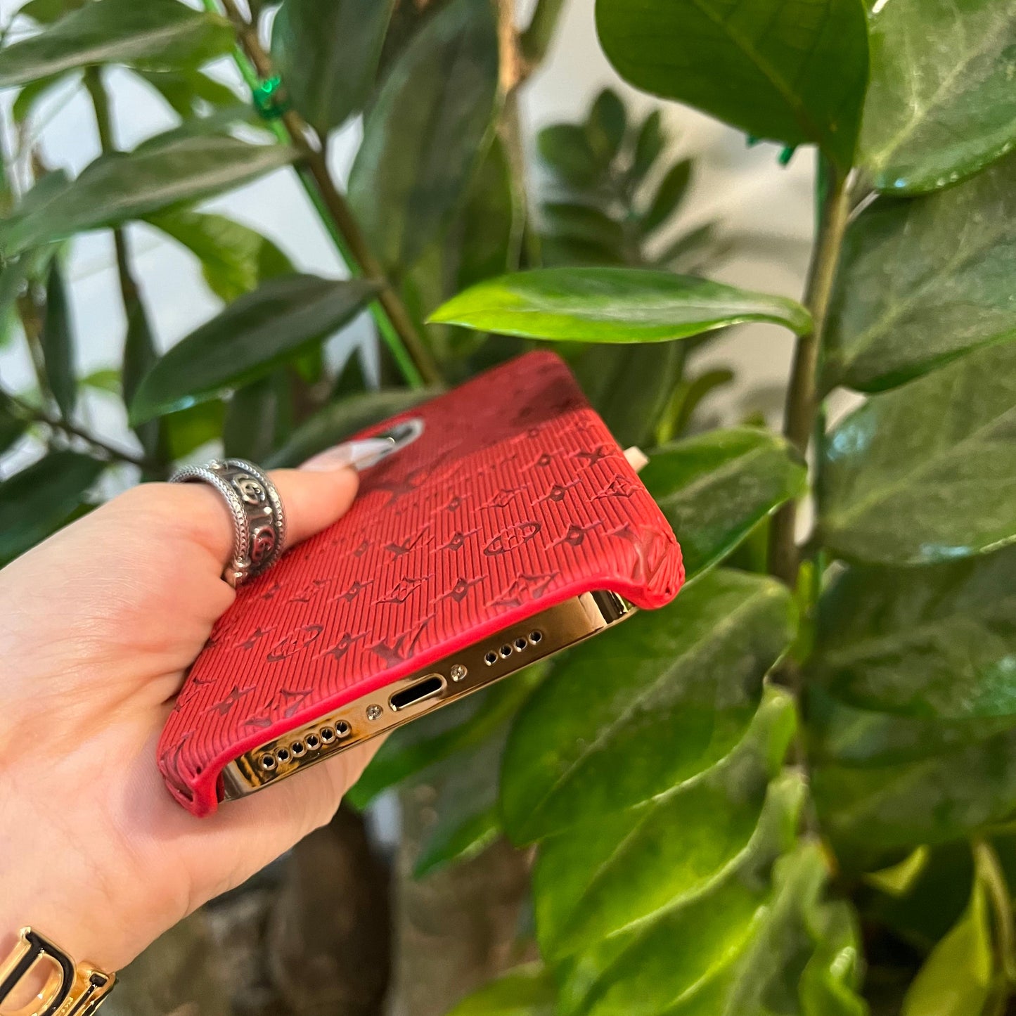 Colorful Love Samsung Case (Red)