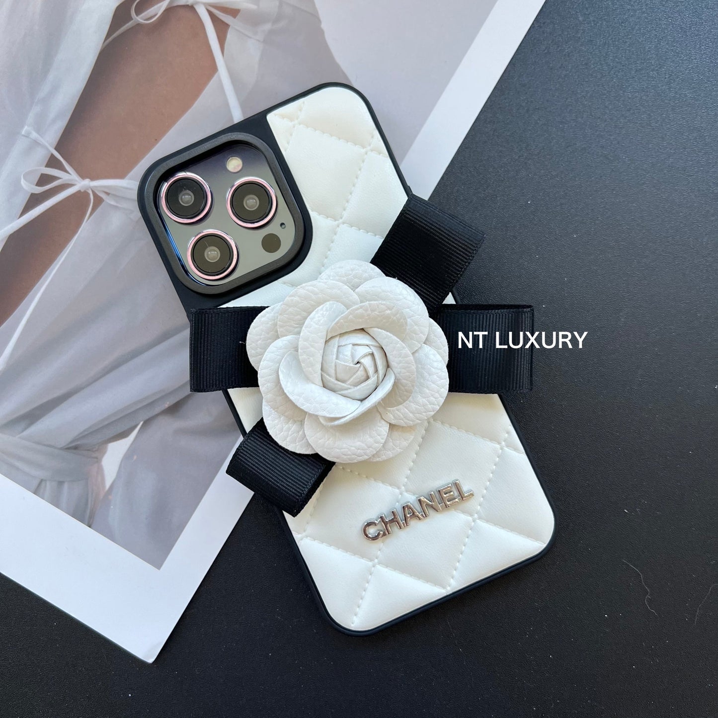 Flower Deco Girl Phone Case