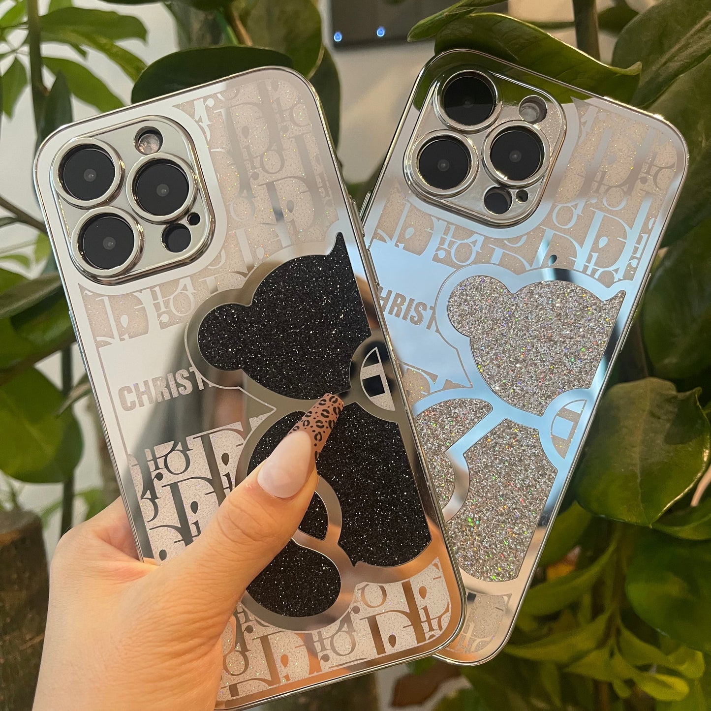 Mirror Bear Phonecase- *ONCE RECEIVED, REMOVE THE PLASTIC LAYER*