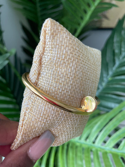 Bracciale con chiodo in oro e diamante