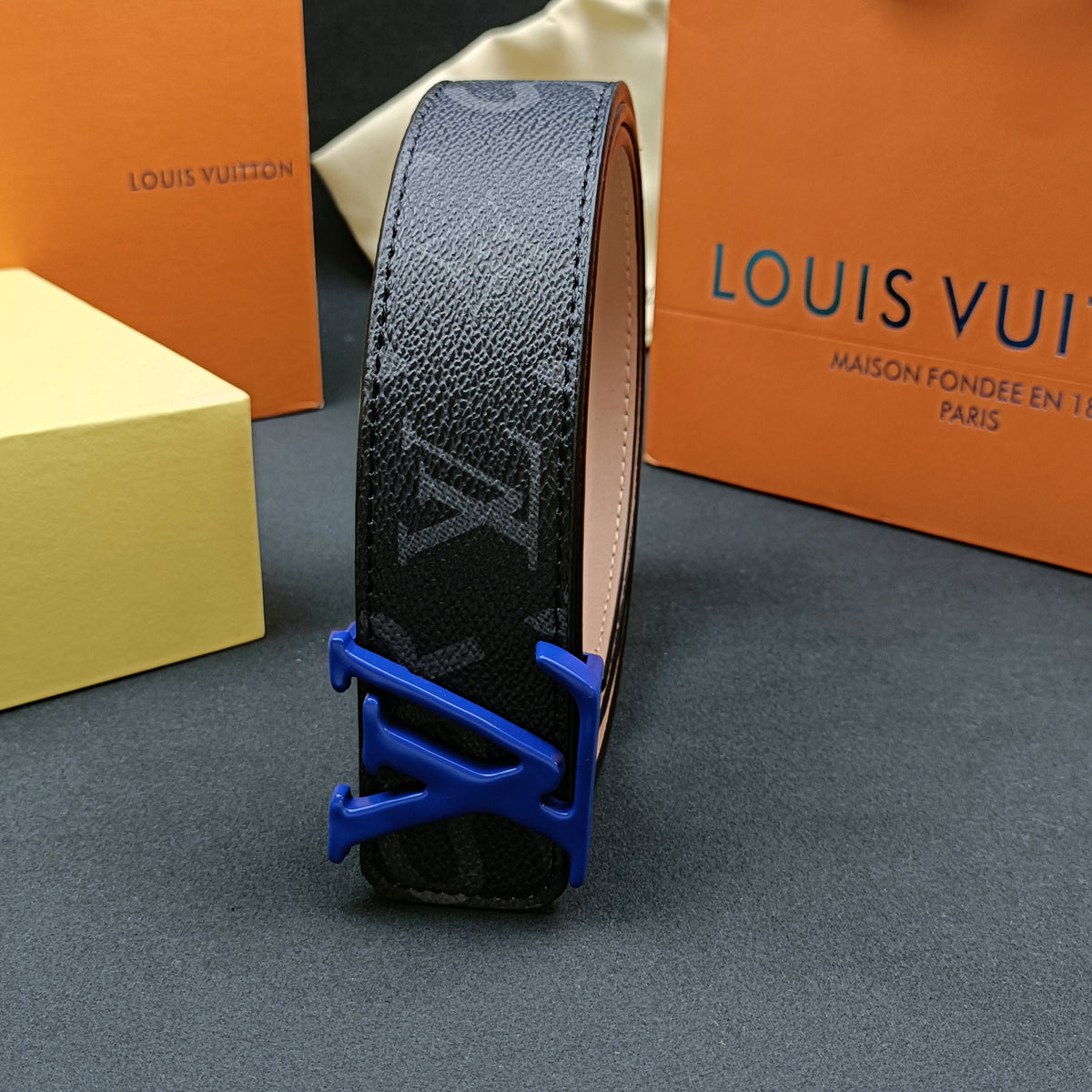 Fashion Colorful Black Love Belt