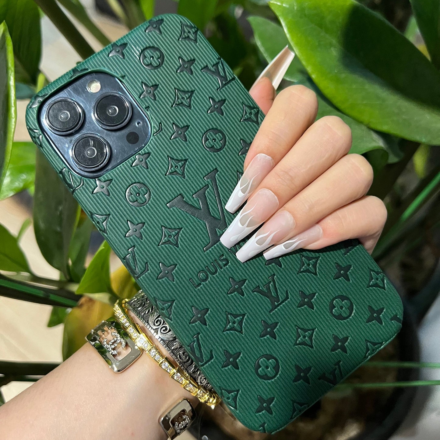 Colorful Love Samsung Case (Green)