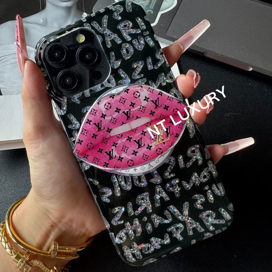 Love Your Lip iPhone Case with MagSafe Holder