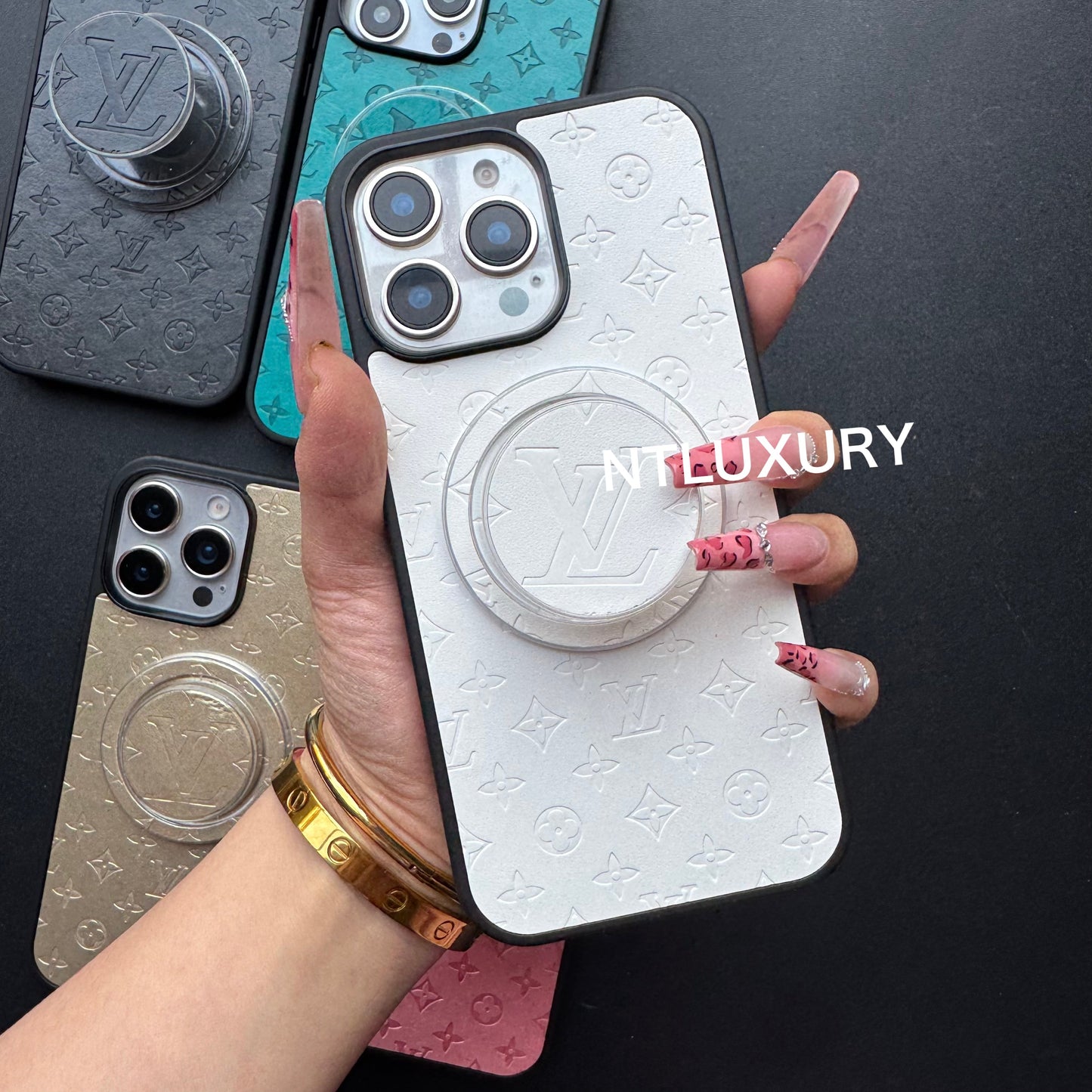 Unique Press Love iPhone Case with Magsafe Holder