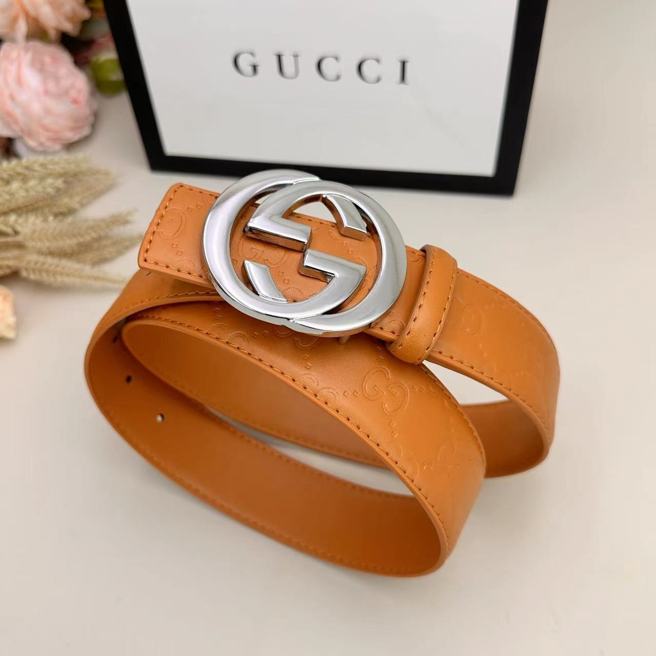 Classic Colored Good Belt (Silver Buckle)