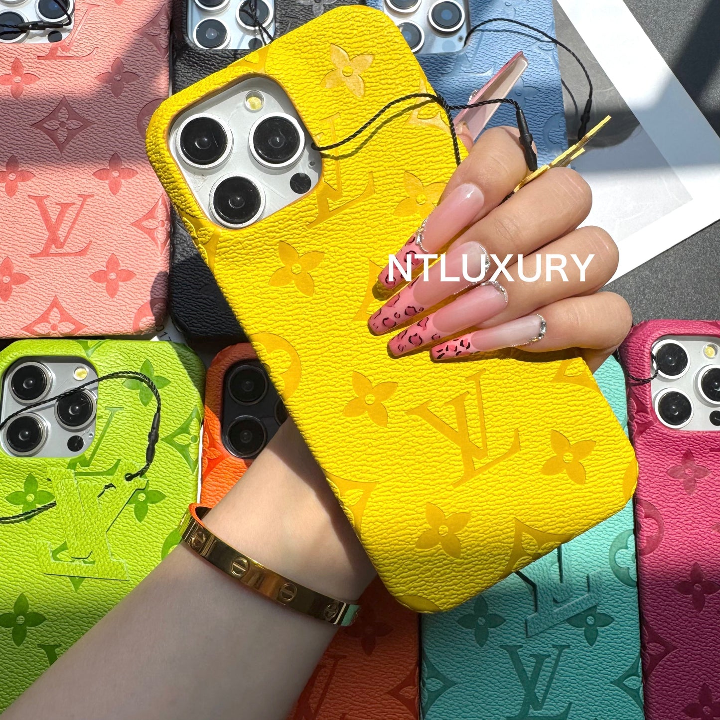 Rainbow Love iPhone Case
