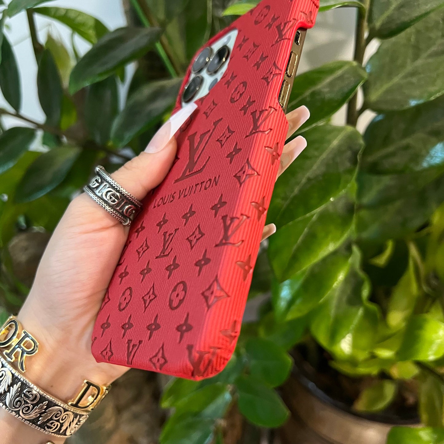 Colorful Love Samsung Case (Red)