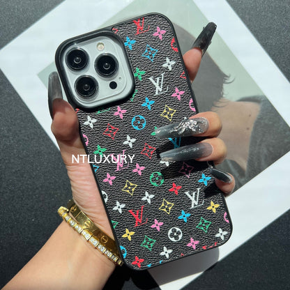 Coque de téléphone Amour traditionnel (Petit amour fantaisie - Noir)