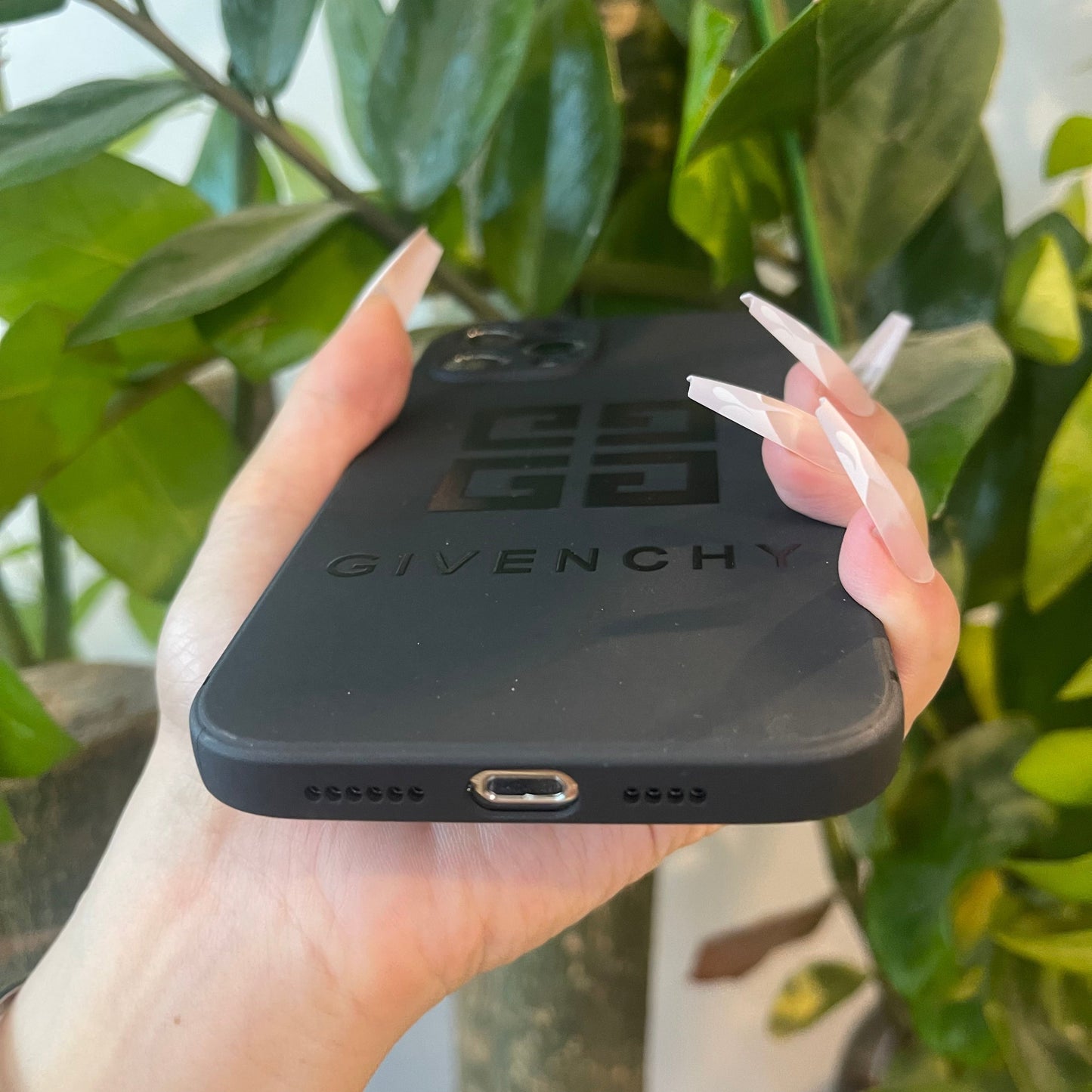 Black Trendy Phone Case ( GI)