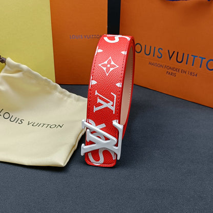Ceinture cœur rouge mode et colorée