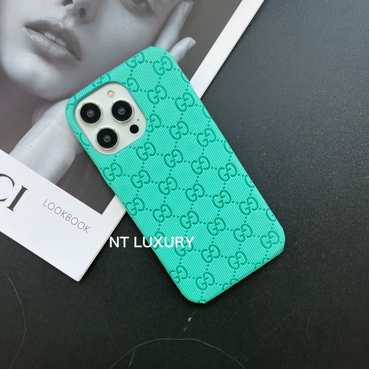 Bunte Handyhülle mit gutem Design (Mintgrün)