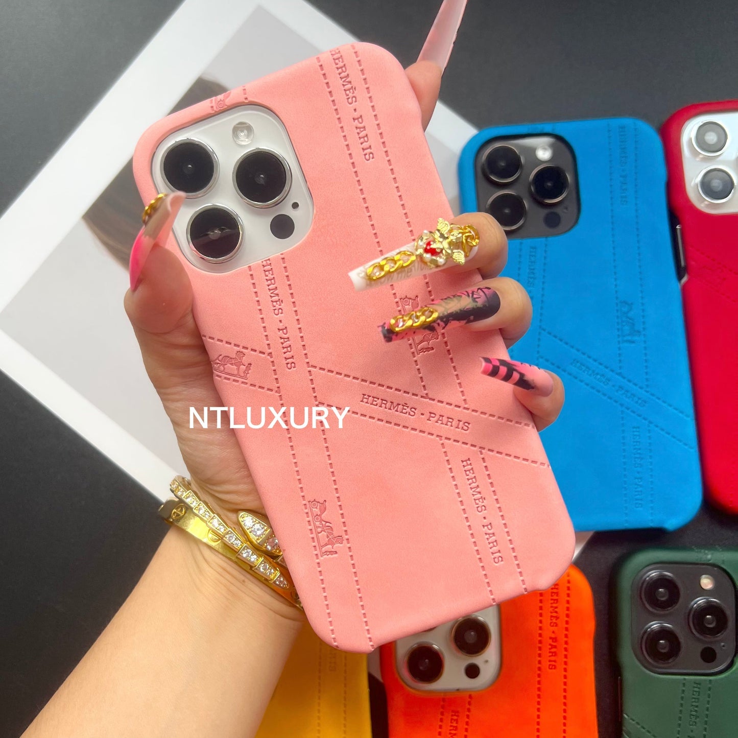 Colorful H Design Phone Case