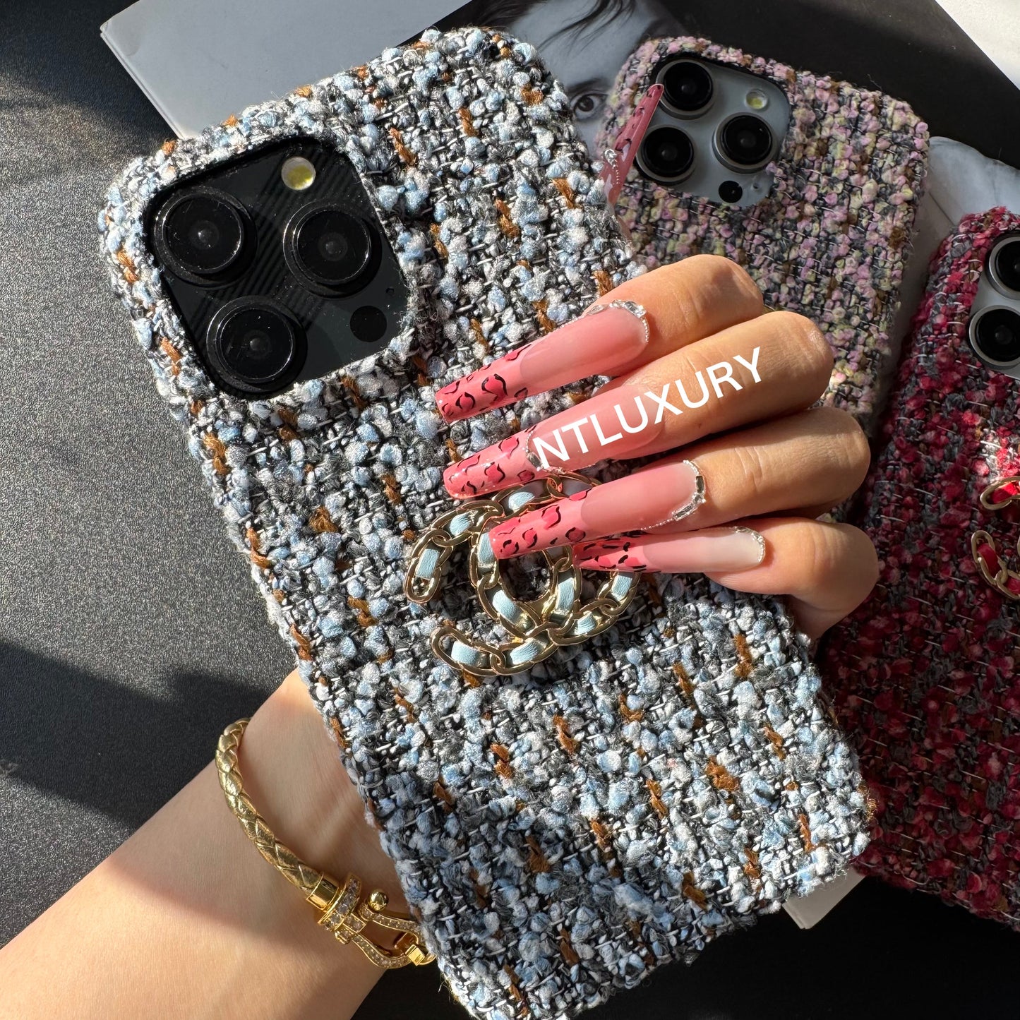 Vintage CC Girl Phone Case For iPhone