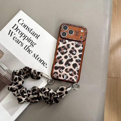 Leopard Love Fancy Phone Case With Strap