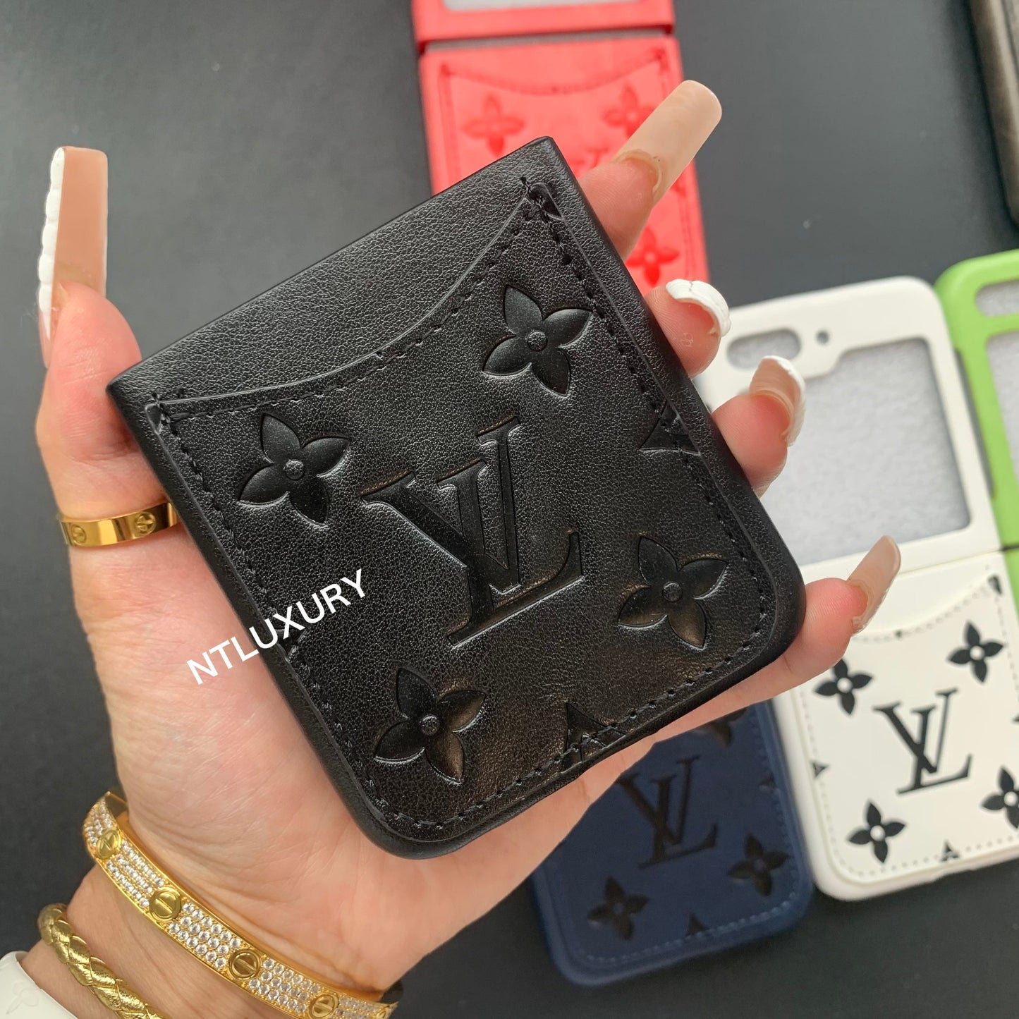 Press Love Samsung Case For Z-Flip Series with Pocket