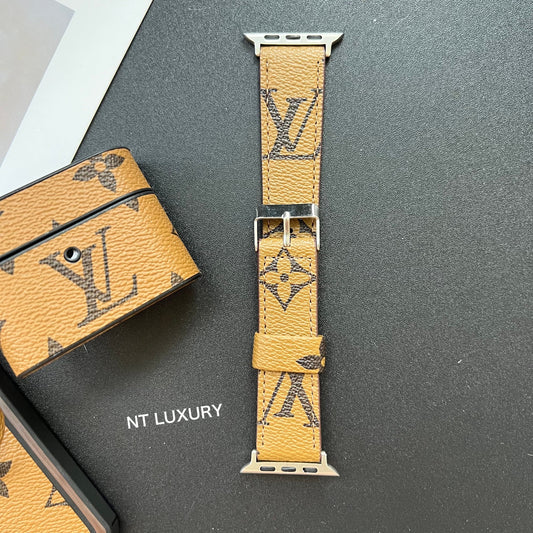 Traditional Touch Watchband For iWatch (Yellow Love)