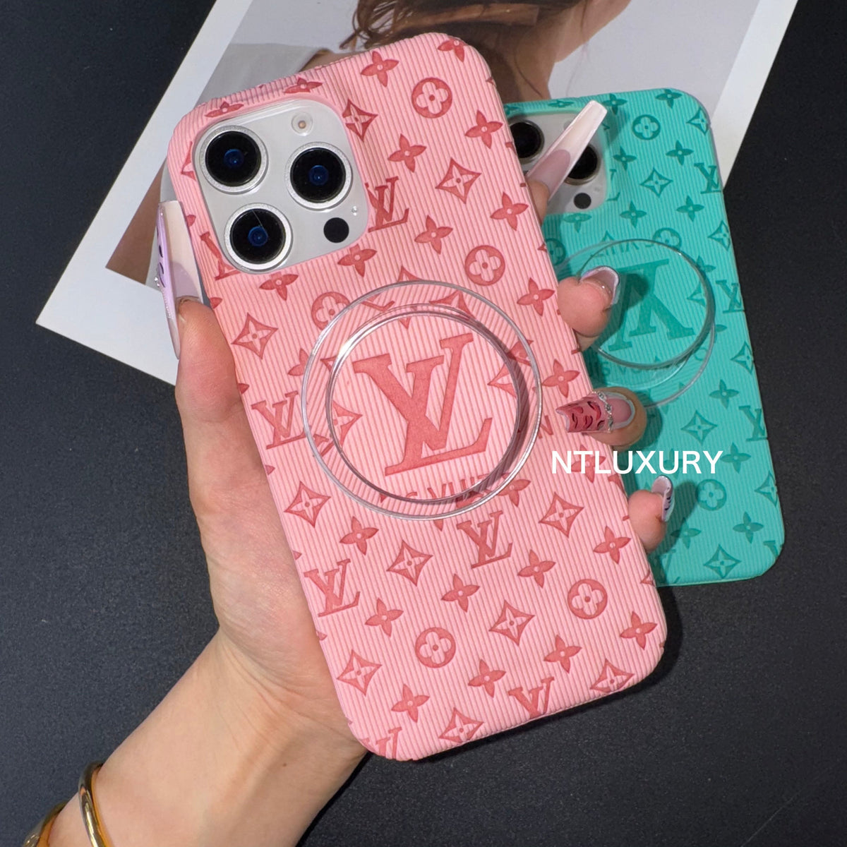 Candy Colorful Love iPhone-Hülle mit MagSafe-Halterung