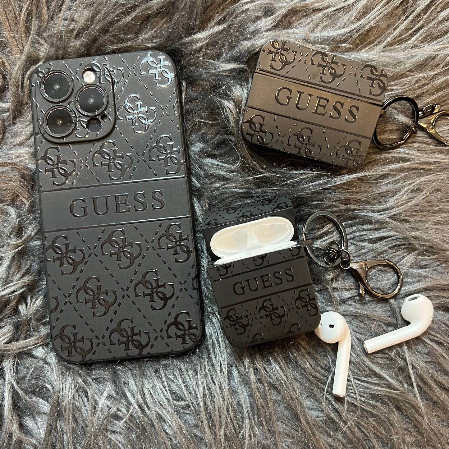 Black Trendy Phone Case (M GU)