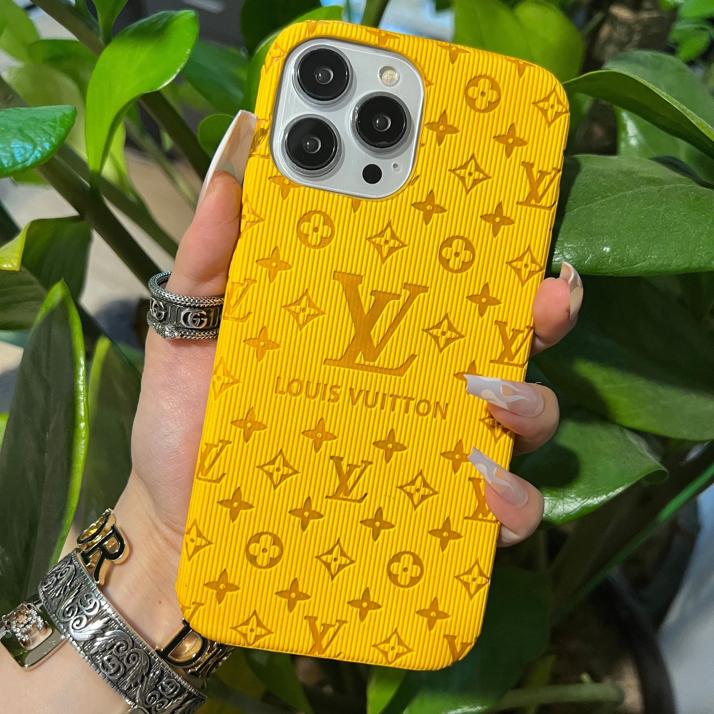 Colorful Love Samsung Case (Yellow)