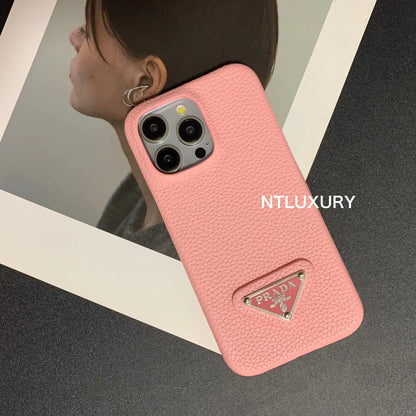 Funda para iPhone con estampado de lichi (12 colores)