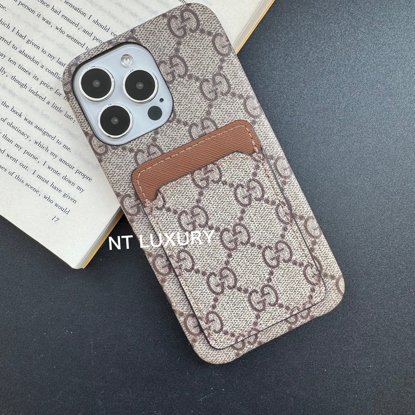 Vintage Floral Design with Purse Phone Case