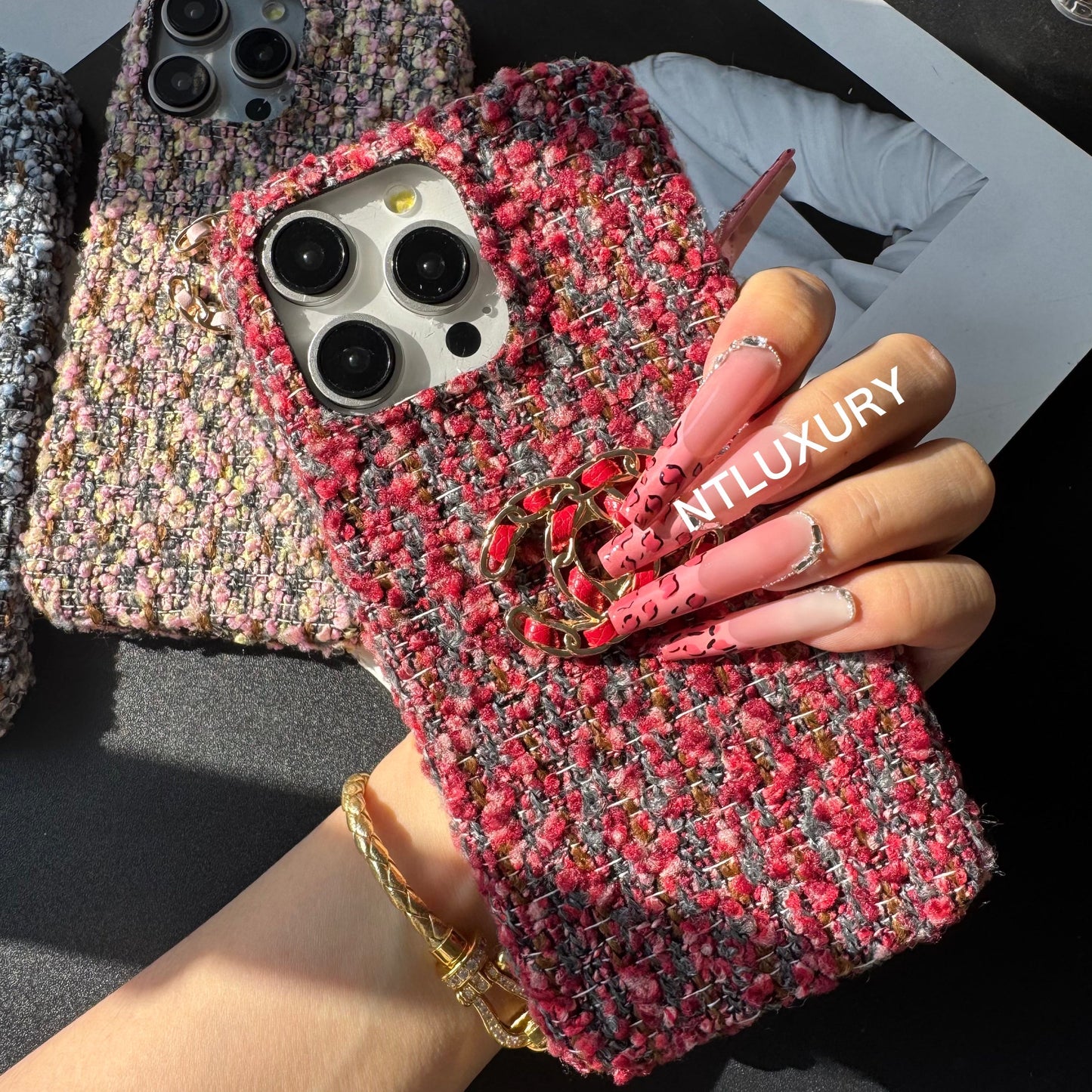 Vintage CC Girl Phone Case For iPhone