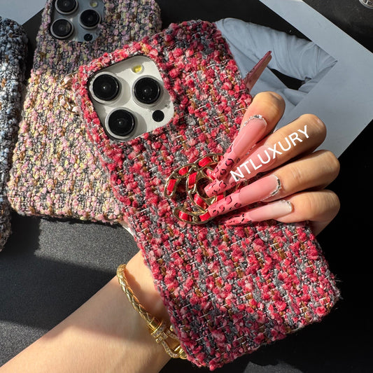 Vintage CC Girl Phone Case For iPhone